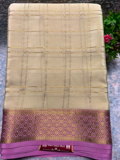 Pure Mysore Silk Saree.