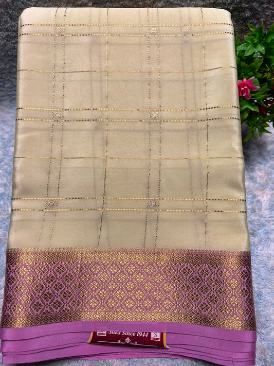 Pure Mysore Silk Saree.