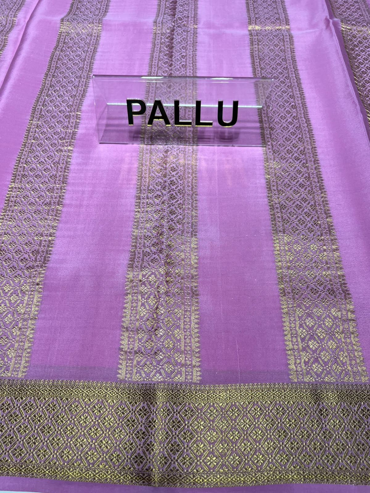 Pure Mysore Silk Saree.