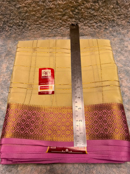 Pure Mysore Silk Saree.