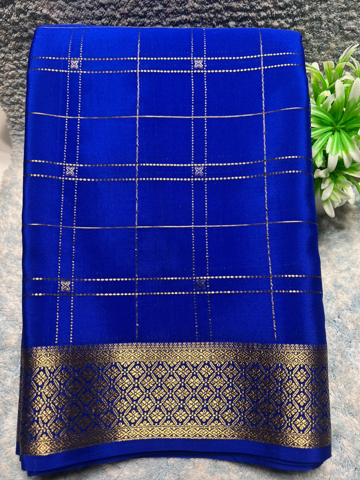 Pure Mysore Silk Saree.