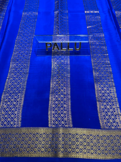 Pure Mysore Silk Saree.