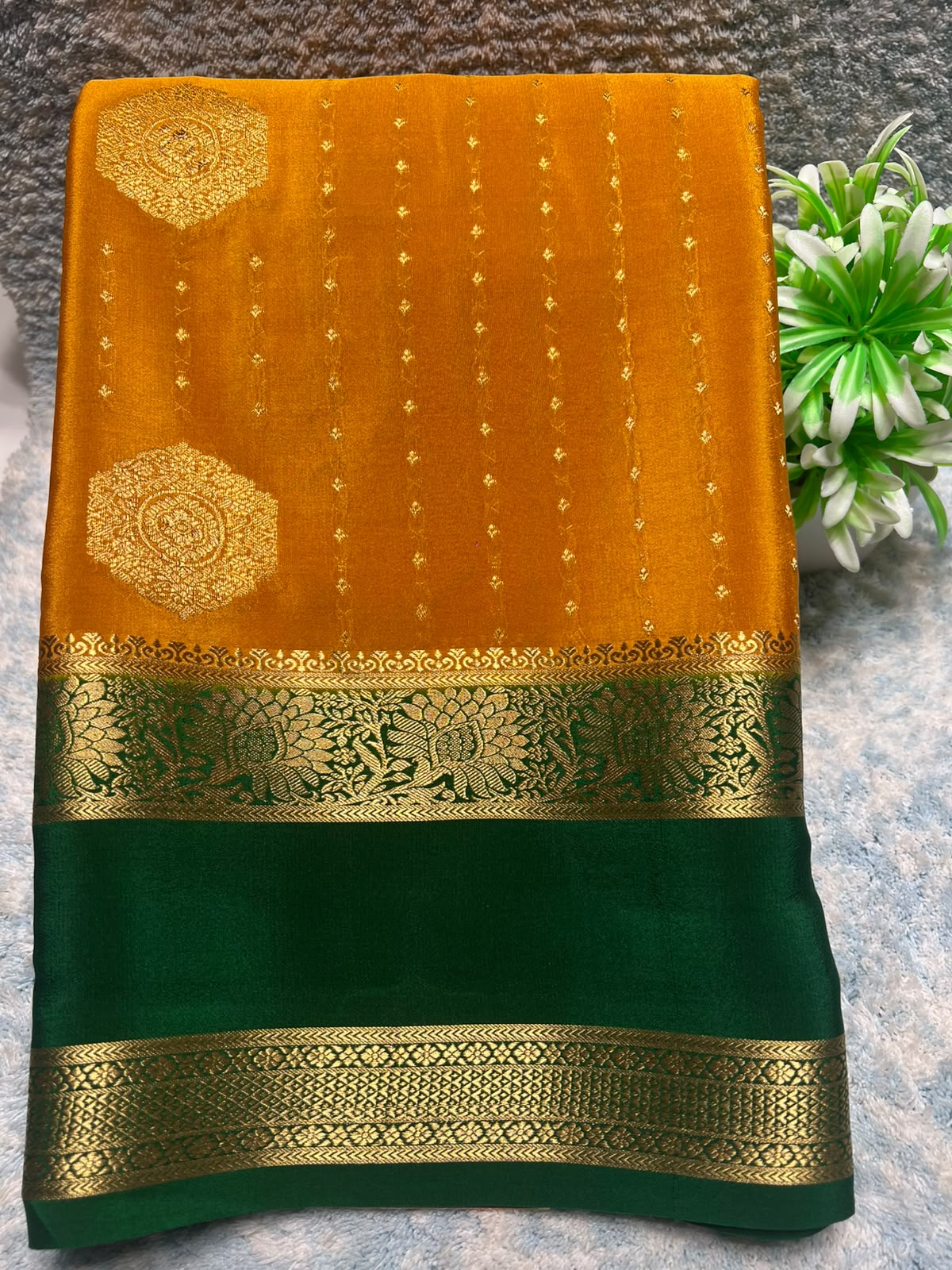 Pure Mysore Silk Saree.