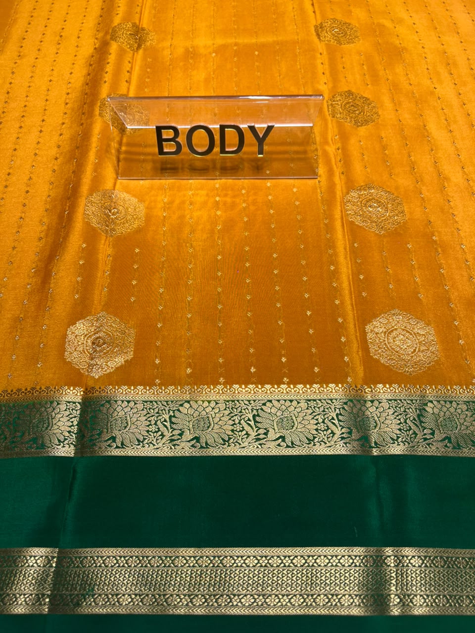 Pure Mysore Silk Saree.