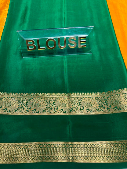 Pure Mysore Silk Saree.