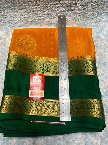 Pure Mysore Silk Saree.