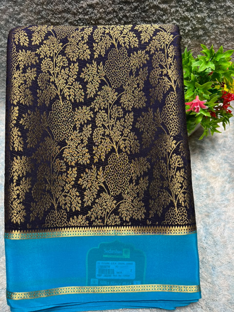 Pure Mysore Silk Saree.