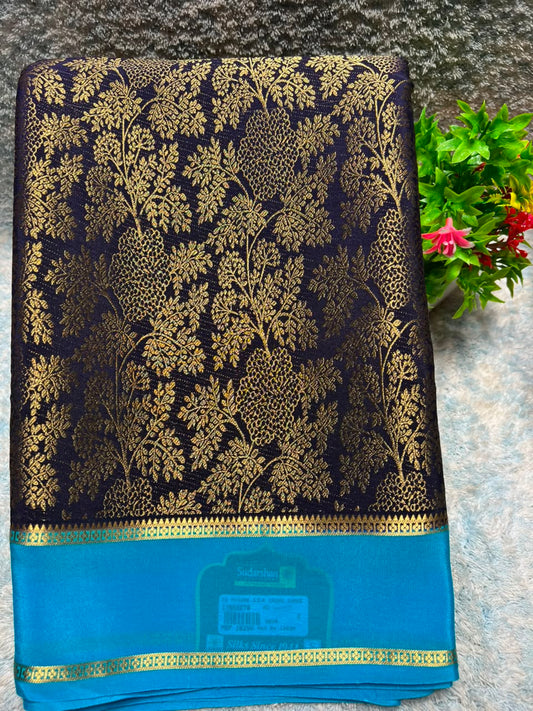 Pure Mysore Silk Saree.
