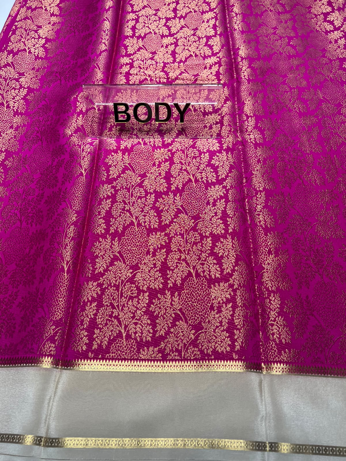 Pure Mysore Silk Saree.