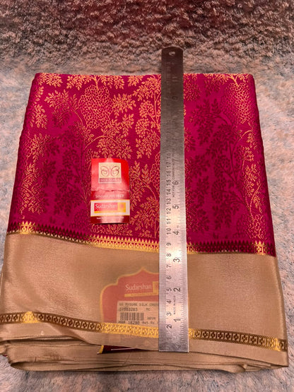 Pure Mysore Silk Saree.
