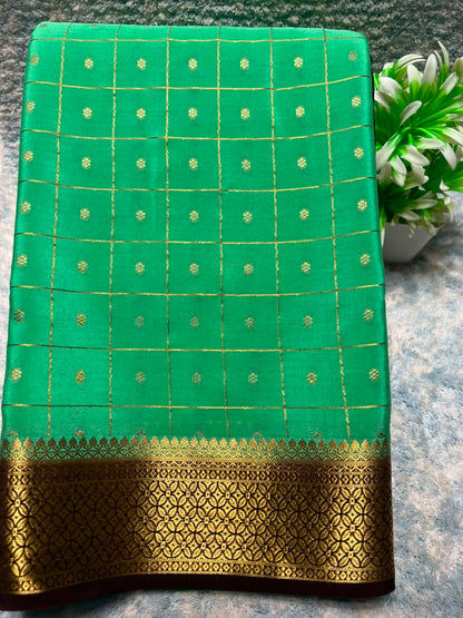 Pure Mysore Silk Saree.
