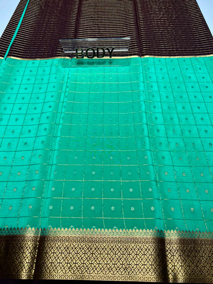 Pure Mysore Silk Saree.