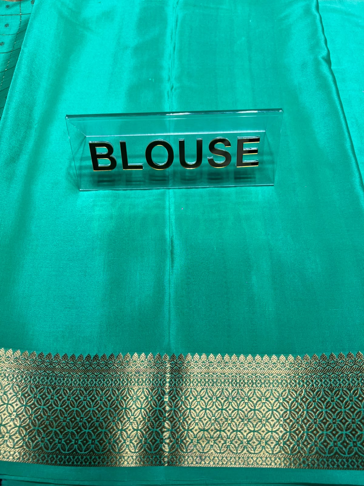 Pure Mysore Silk Saree.