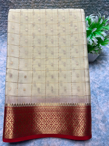 Pure Mysore Silk Saree.