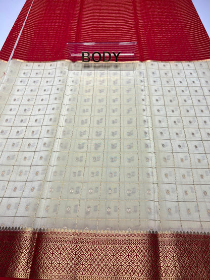 Pure Mysore Silk Saree.