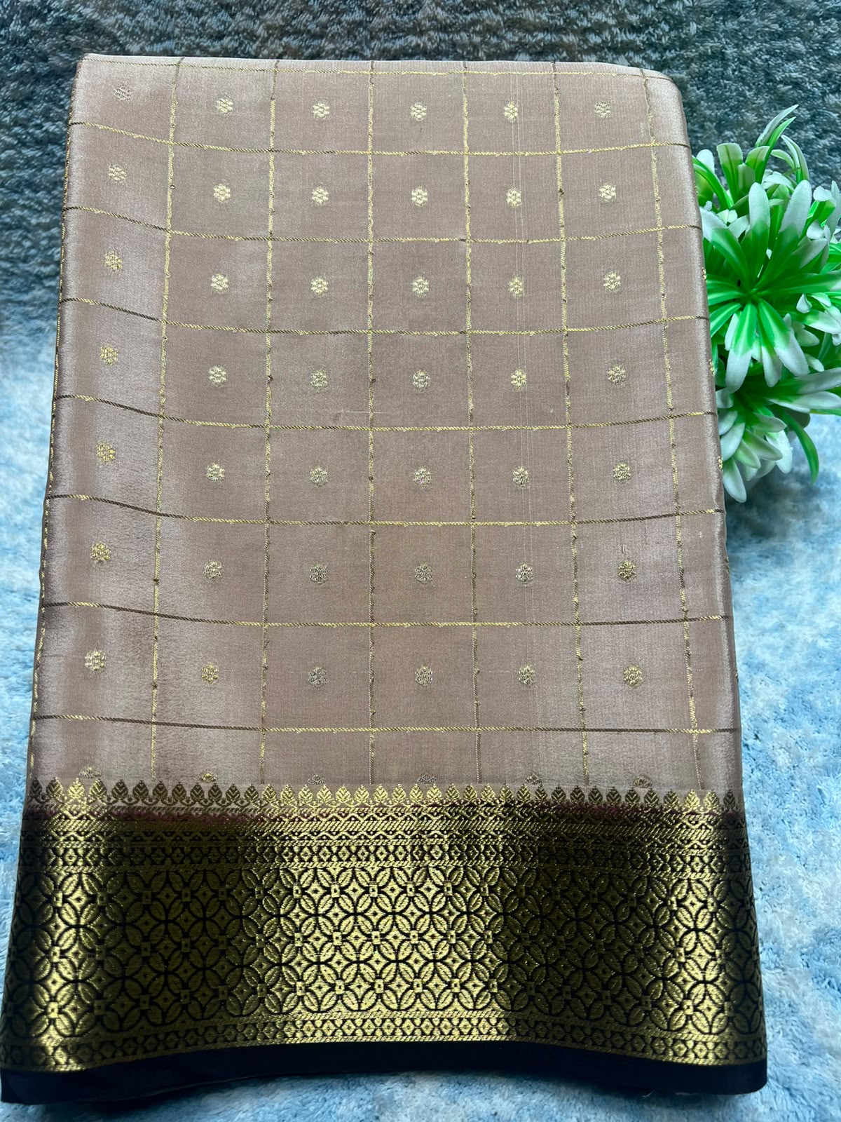 Pure Mysore Silk Saree.