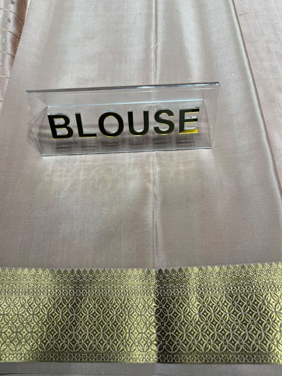 Pure Mysore Silk Saree.