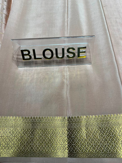 Pure Mysore Silk Saree.