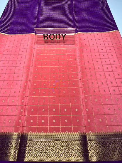 Pure Mysore Silk Saree.