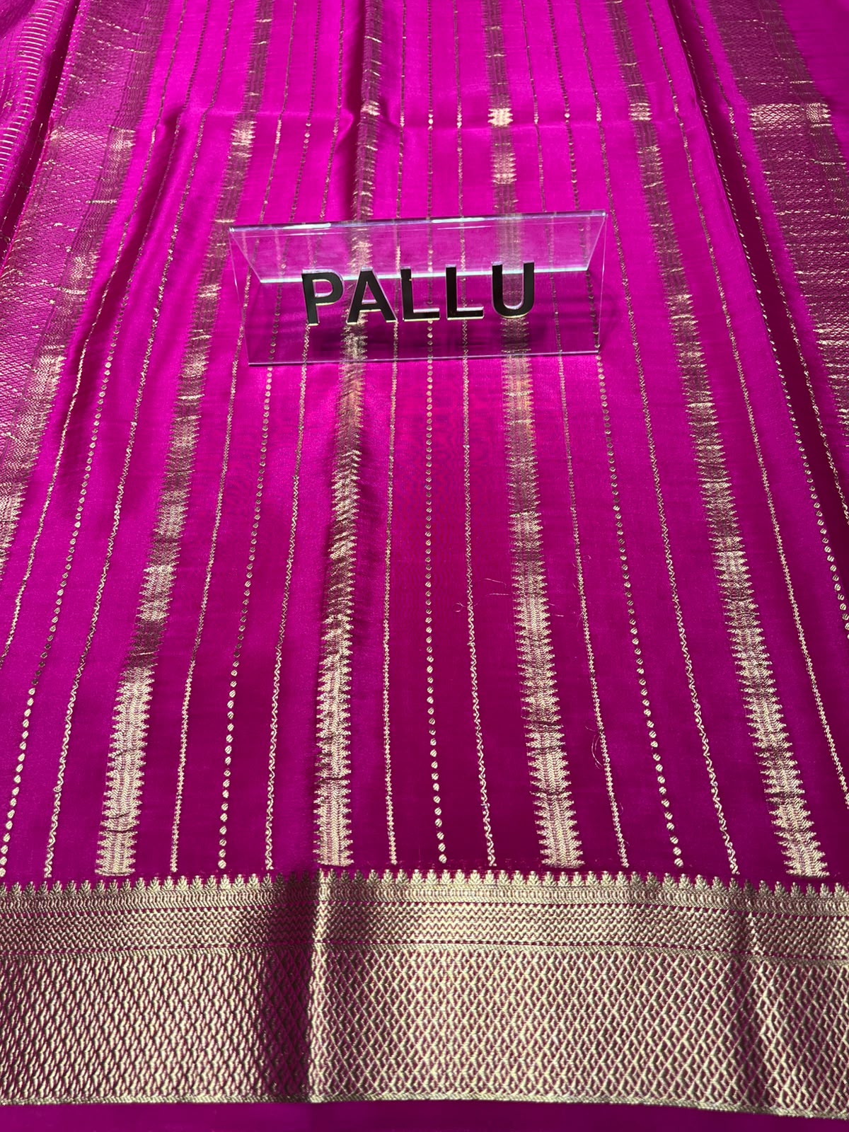 Pure Mysore Silk Saree.