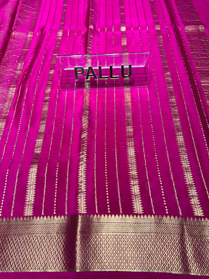 Pure Mysore Silk Saree.
