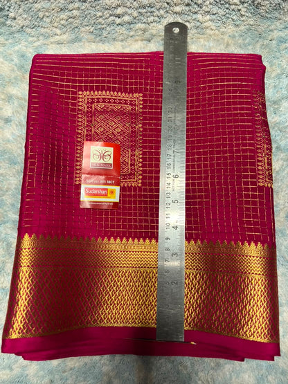 Pure Mysore Silk Saree.