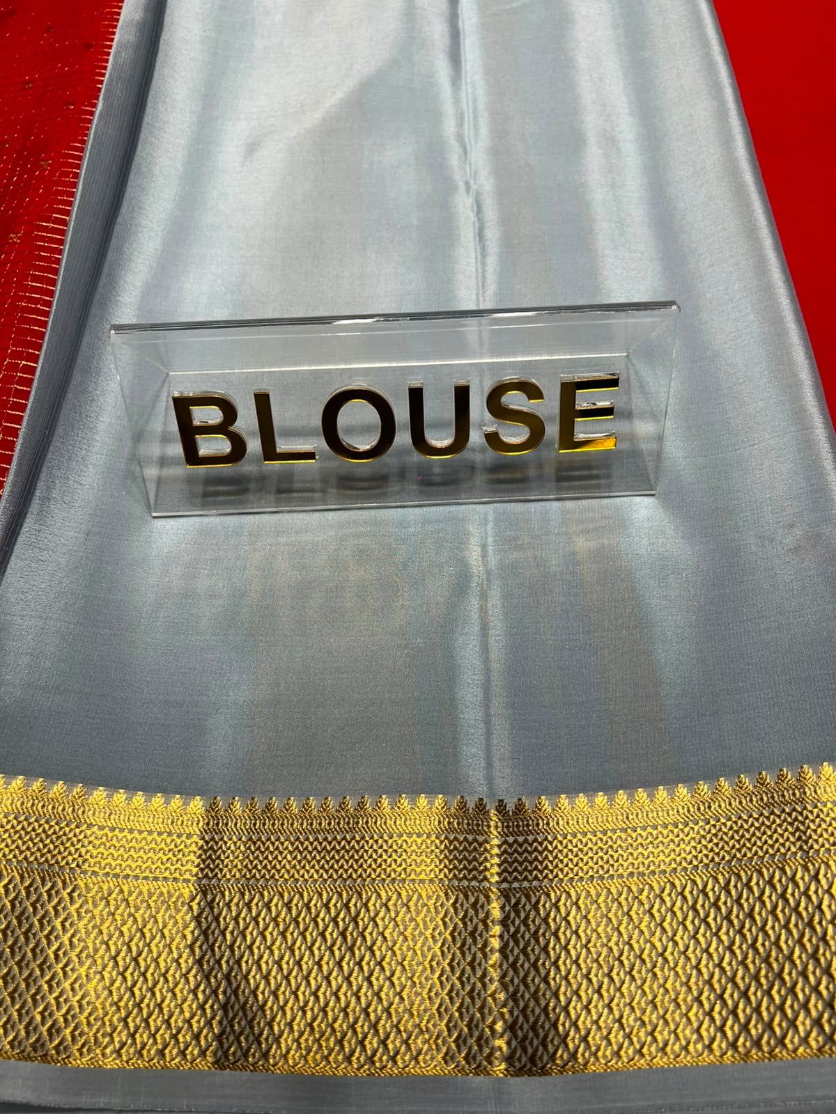 Pure Mysore Silk Saree.