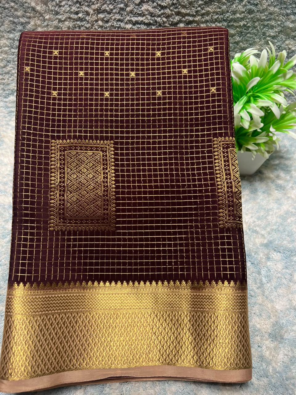 Pure Mysore Silk Saree.