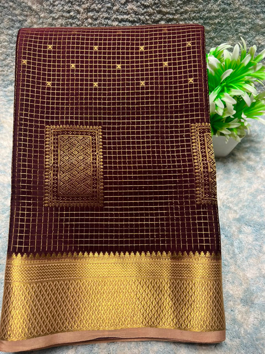Pure Mysore Silk Saree.