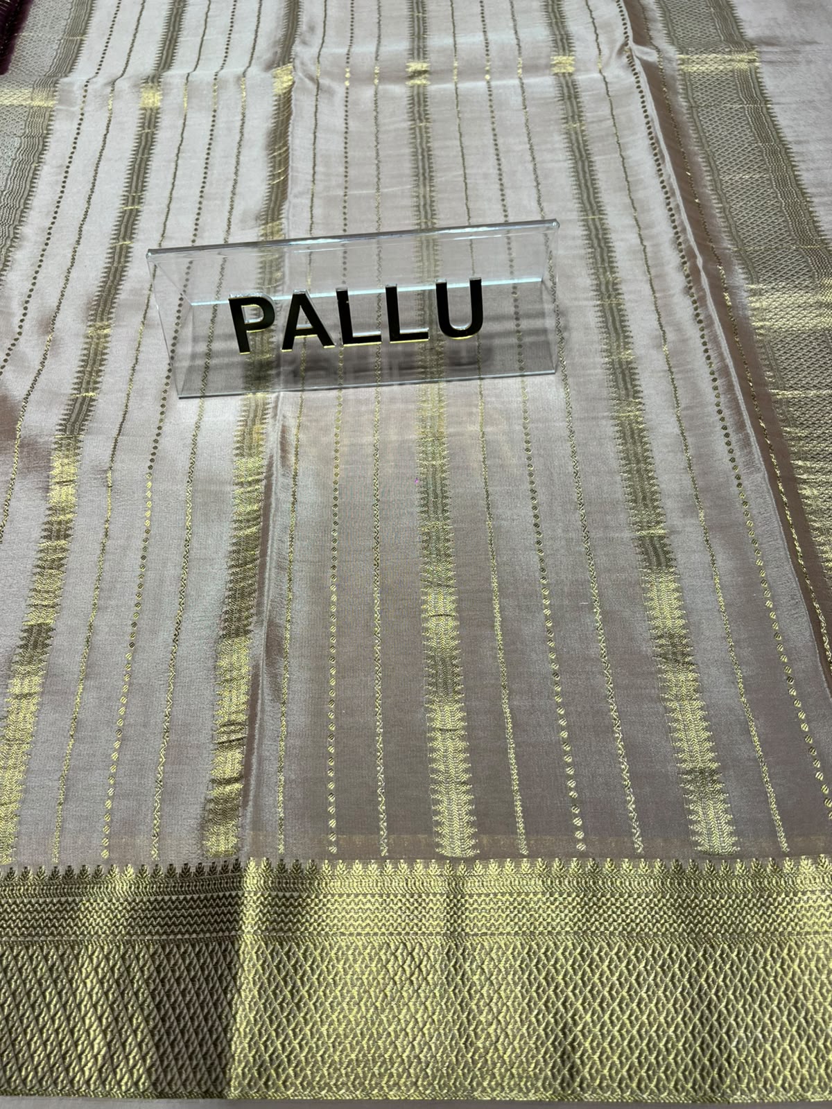 Pure Mysore Silk Saree.
