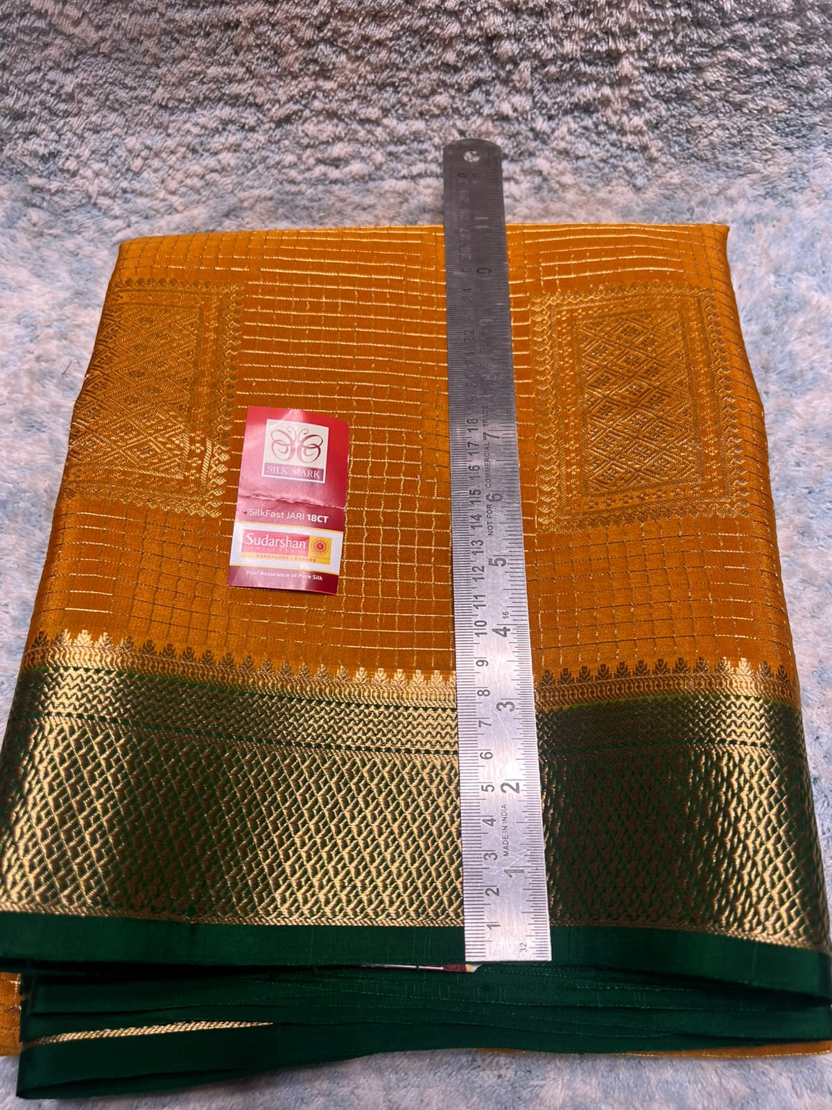 Pure Mysore Silk Saree.