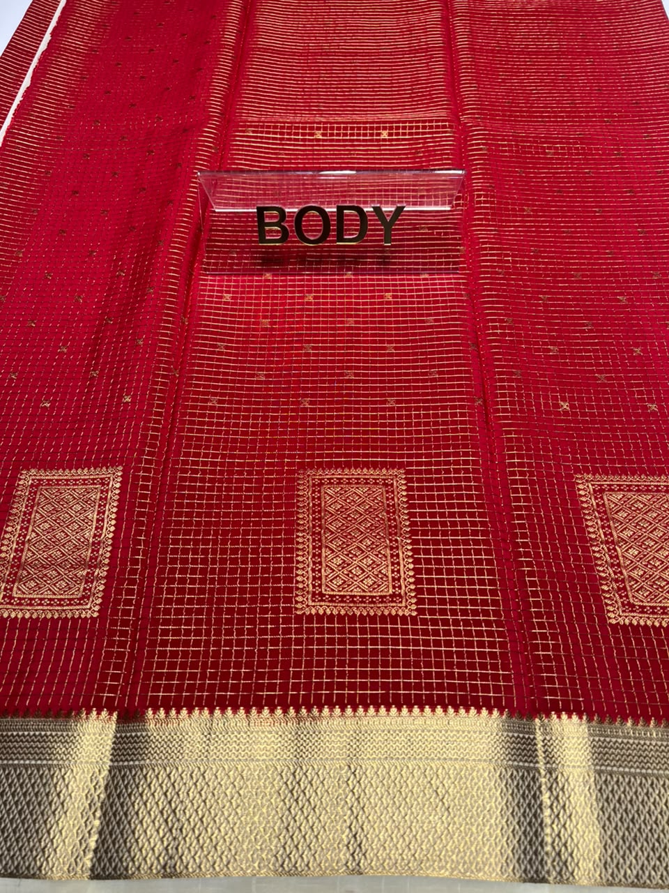 Pure Mysore Silk Saree.