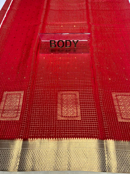 Pure Mysore Silk Saree.