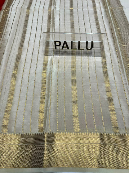 Pure Mysore Silk Saree.