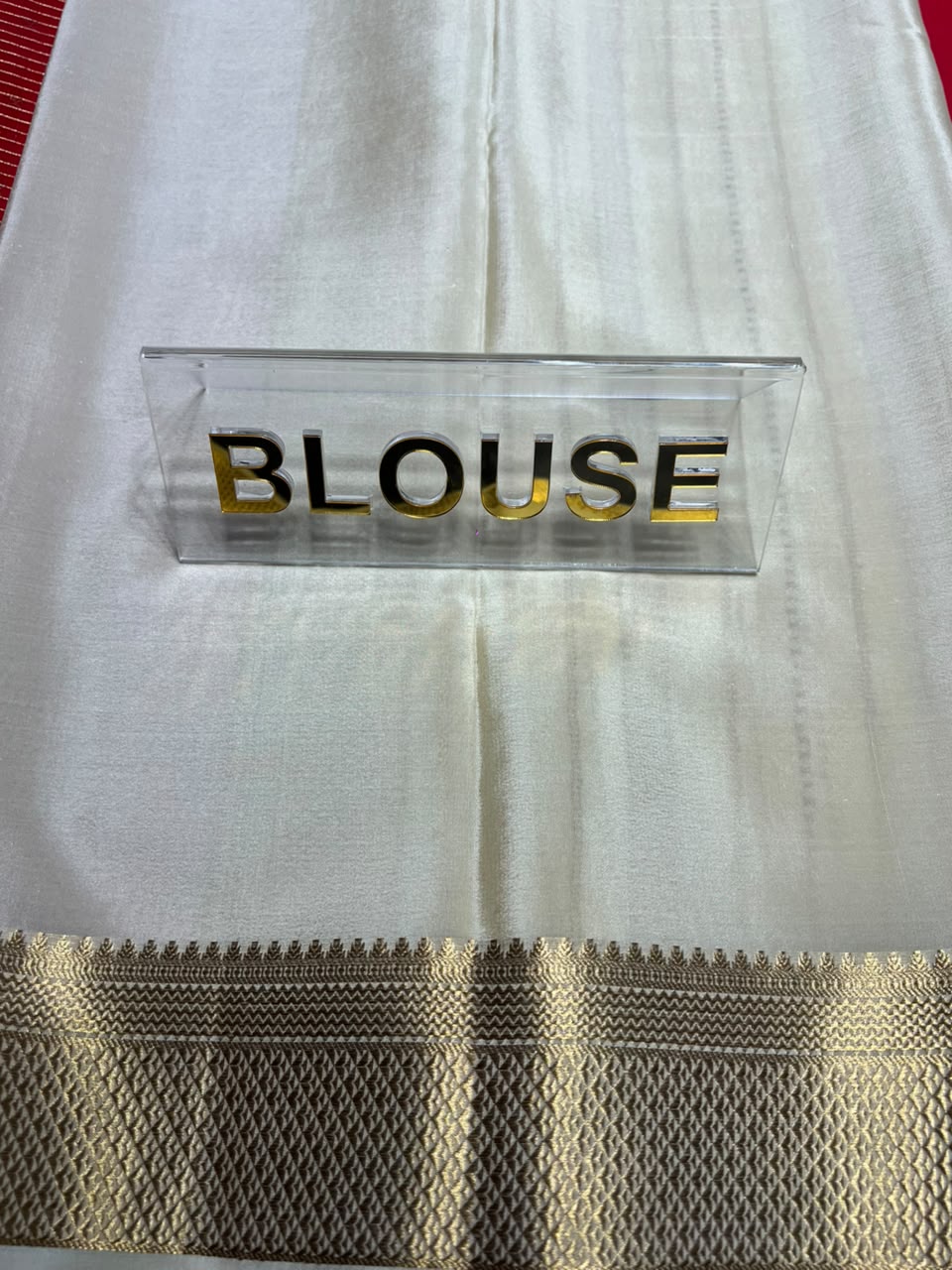 Pure Mysore Silk Saree.