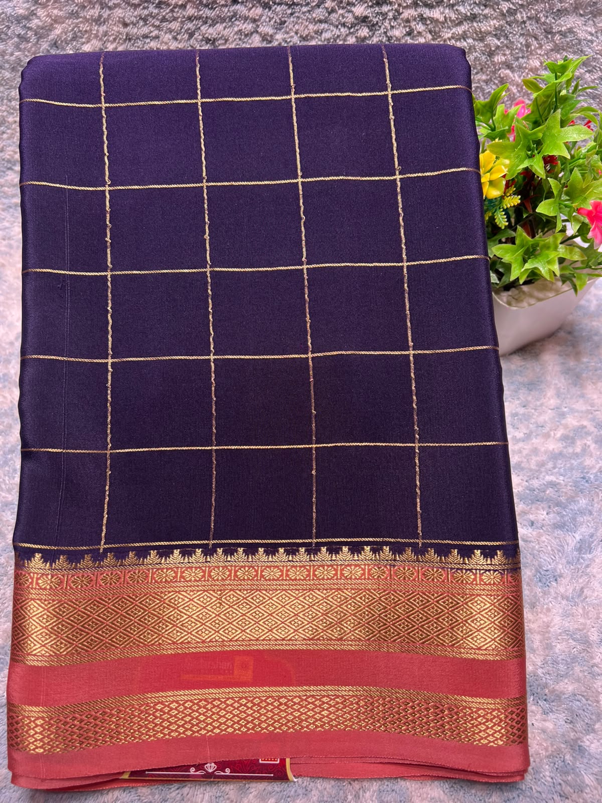 Pure Mysore Silk Saree.