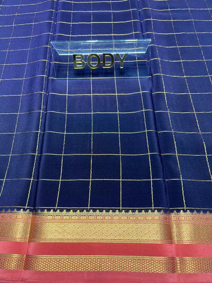Pure Mysore Silk Saree.
