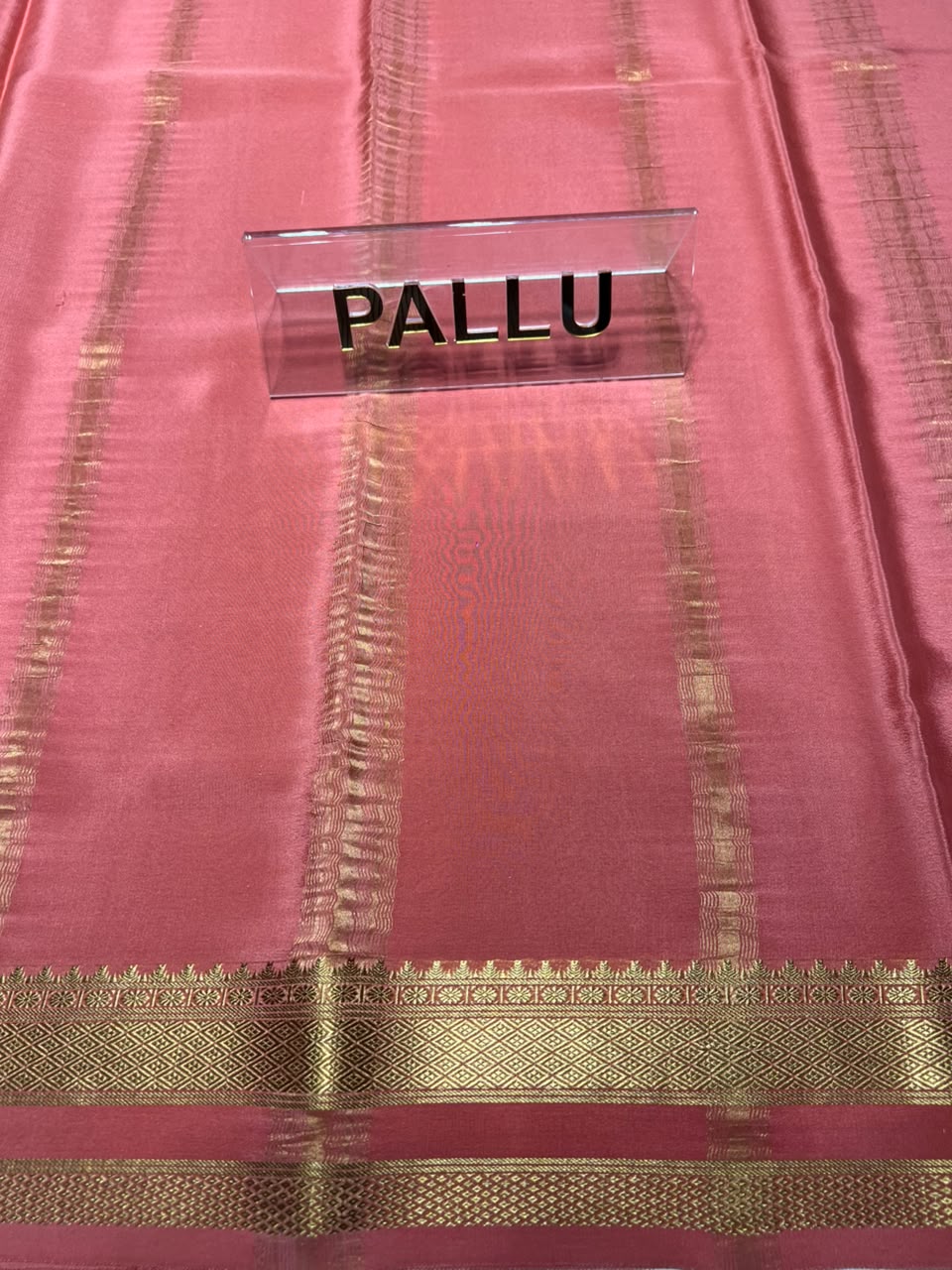 Pure Mysore Silk Saree.