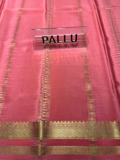Pure Mysore Silk Saree.