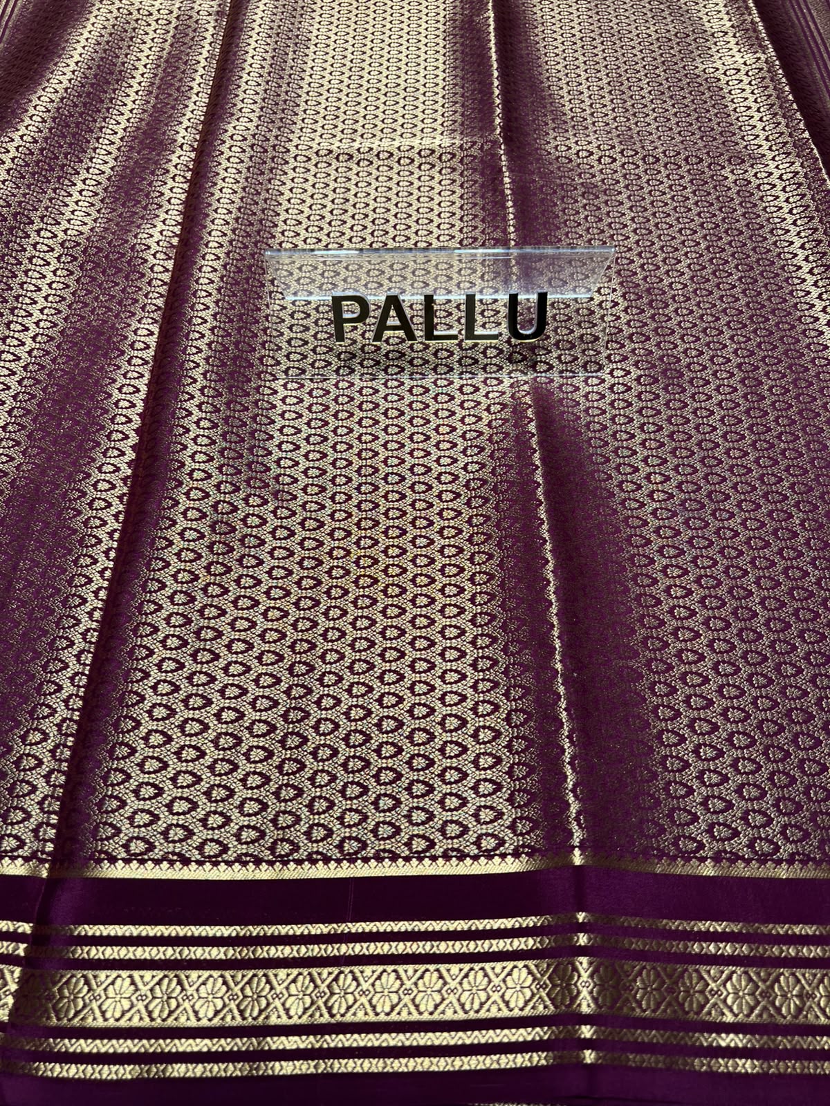 Pure Mysore Silk Saree.
