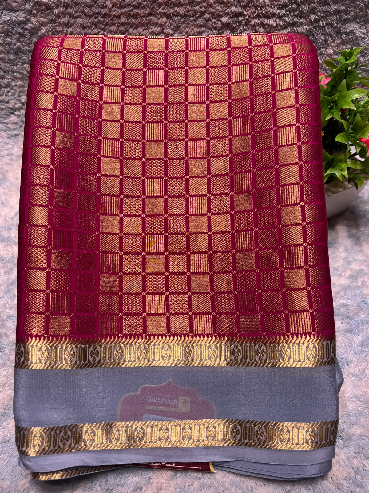 Pure Mysore Silk Saree.