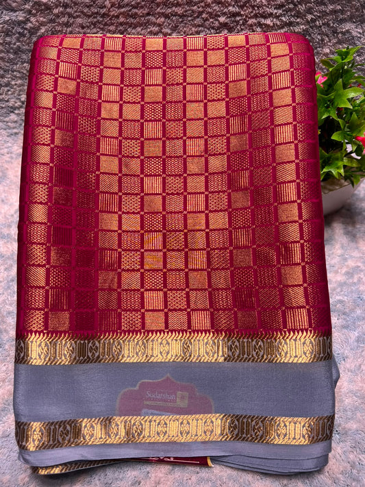 Pure Mysore Silk Saree.