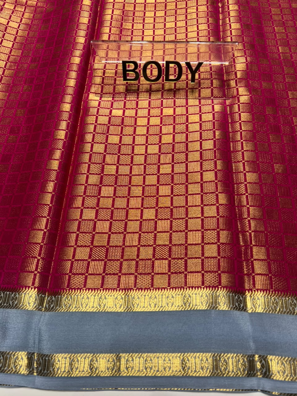 Pure Mysore Silk Saree.