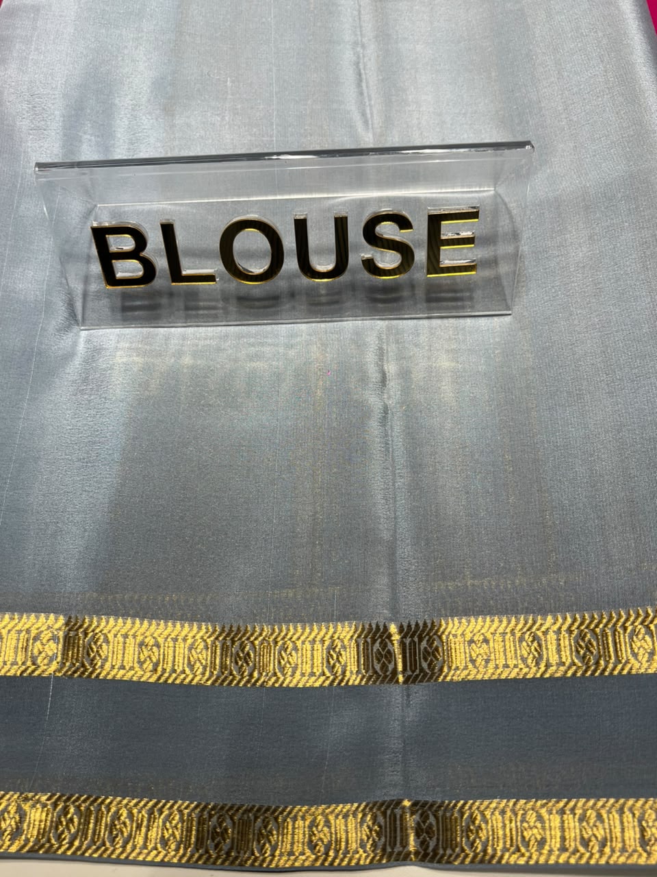 Pure Mysore Silk Saree.