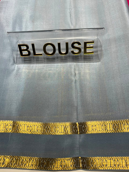 Pure Mysore Silk Saree.