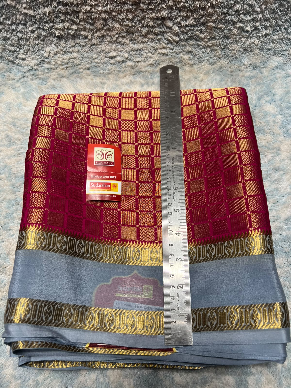 Pure Mysore Silk Saree.