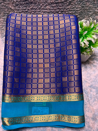 Pure Mysore Silk Saree.
