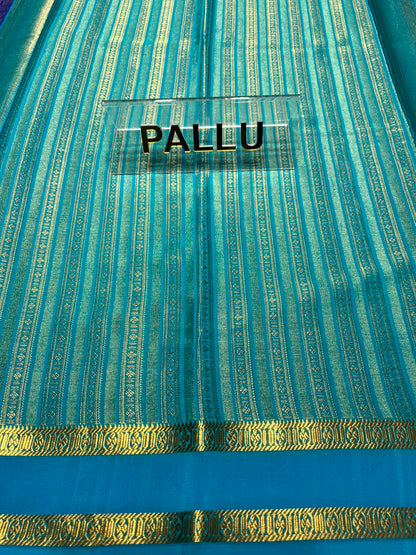 Pure Mysore Silk Saree.