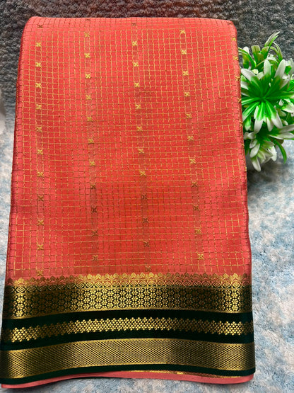 Pure Mysore Silk Saree.