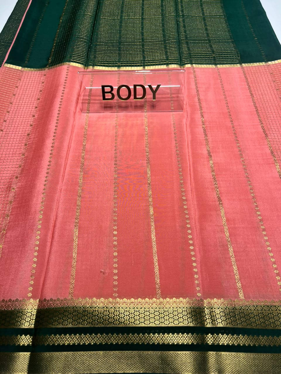 Pure Mysore Silk Saree.